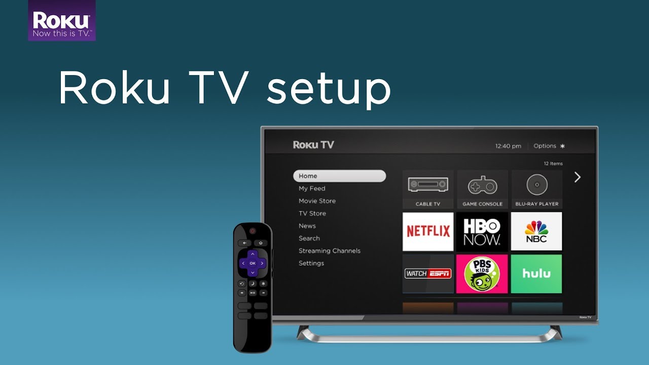 How to activate roku on my big tv